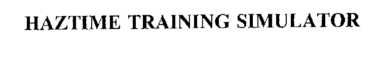 HAZTIME TRAINING SIMULATOR