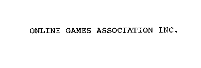 ONLINE GAMES ASSOCIATION INC.