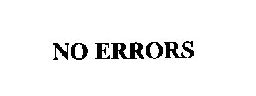 NO ERRORS