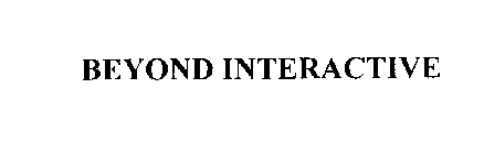 BEYOND INTERACTIVE