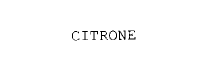 CITRONE