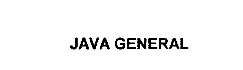 JAVA GENERAL