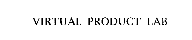 VIRTUAL PRODUCT LAB