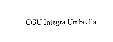 CGU INTEGRA UMBRELLA