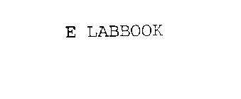 E LABBOOK