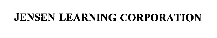 JENSEN LEARNING CORPORATION