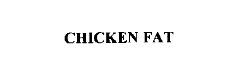 CHICKEN FAT