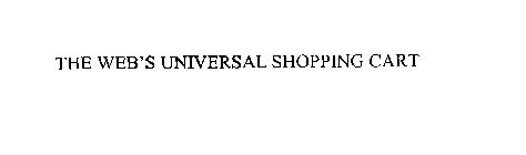 THE WEB'S UNIVERSAL SHOPPING CART