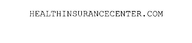 HEALTHINSURANCECENTER.COM