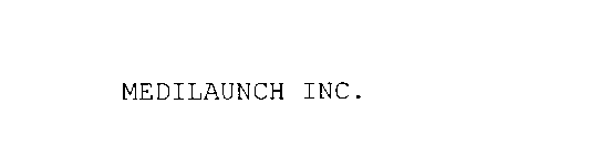MEDILAUNCH INC.