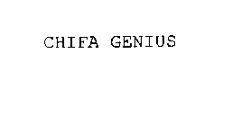 CHIFA GENIUS