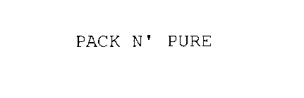 PACK N' PURE