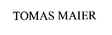 TOMAS MAIER
