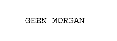 GEEN MORGAN