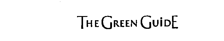 THE GREEN GUIDE