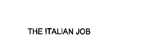THE ITALIAN JOB