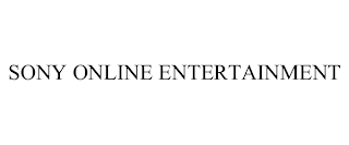 SONY ONLINE ENTERTAINMENT