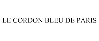 LE CORDON BLEU DE PARIS