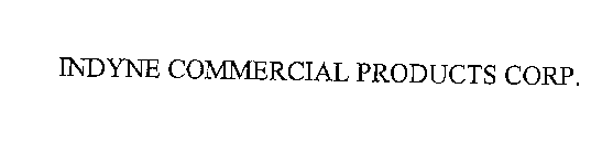 INDYNE COMMERCIAL PRODUCTS CORP.