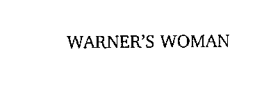 WARNER'S WOMAN