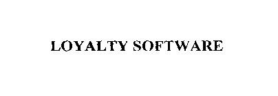 LOYALTY SOFTWARE