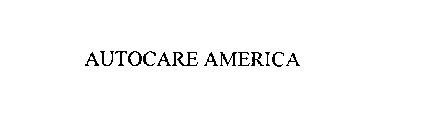 AUTOCARE AMERICA