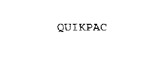 QUIKPAC