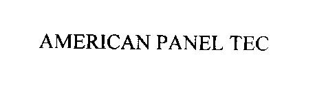 AMERICAN PANEL TEC