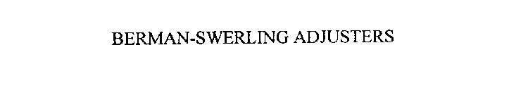 BERMAN-SWERLING ADJUSTERS