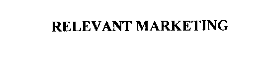 RELEVANT MARKETING