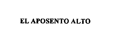 EL APOSENTO ALTO