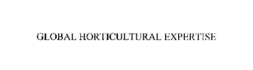 GLOBAL HORTICULTURAL EXPERTISE