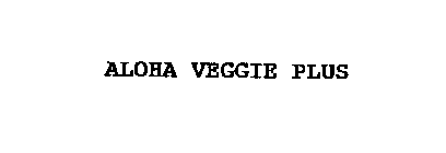 ALOHA VEGGIE PLUS