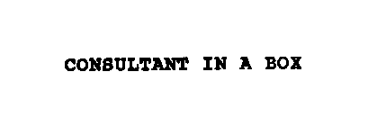 CONSULTANT IN A BOX