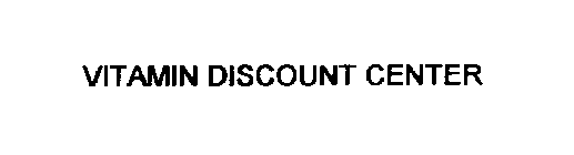 VITAMIN DISCOUNT CENTER