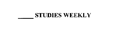 STUDIES WEEKLY