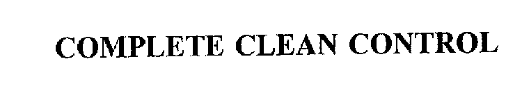 COMPLETE CLEAN CONTROL