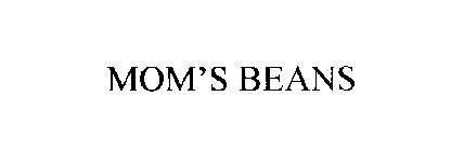 MOM'S BEANS
