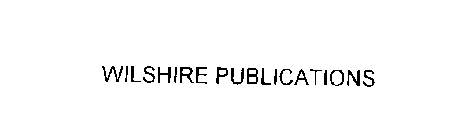 WILSHIRE PUBLICATIONS
