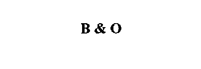 B&O