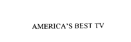 AMERICA'S BEST TV