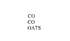 CO CO OATS