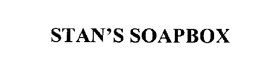 STAN'S SOAPBOX