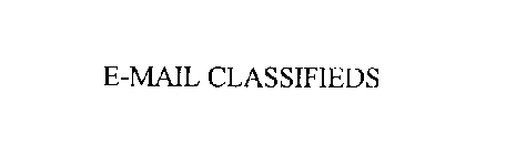 E-MAIL CLASSIFIEDS