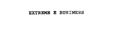 EXTREME E BUSINESS