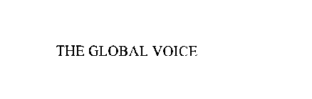 THE GLOBAL VOICE