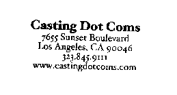 CASTING DOT CORNS