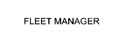 FLEET MANAGER