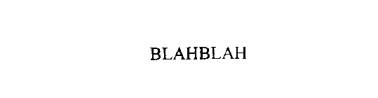 BLAHBLAH