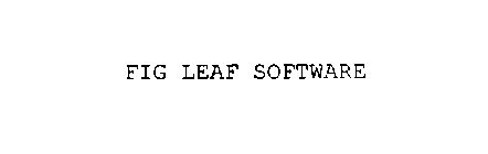 FIG LEAF SOFTWARE